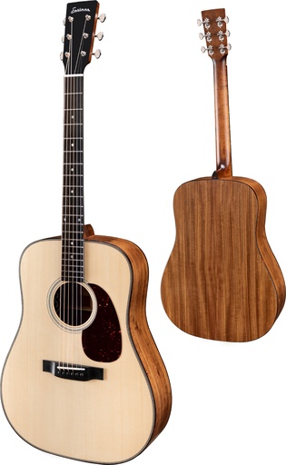 [E3DE] Eastman E3 Dreadnought Acoustic-Electric Guitar Natural - Sitka Spruce/Ovangkol