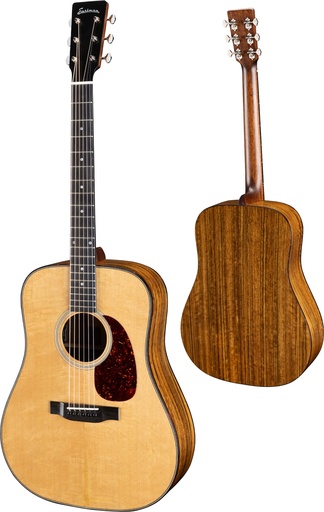 [E3D-DLX] Eastman E3 Deluxe Dreadnought Acoustic Guitar Natural - Sitka Spruce/Ovangkol