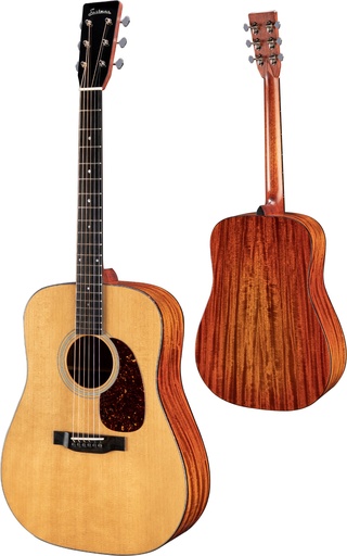 [E6D-TC] Eastman E6 Dreadnought Acoustic Guitar Natural Thermo Cure - Sitka Spruce/Mahogany