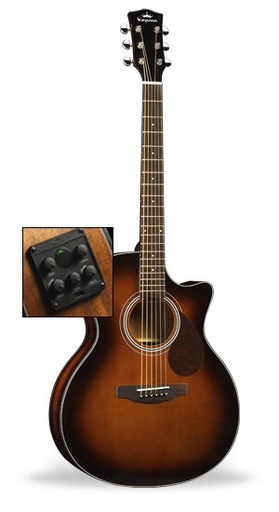 [GA2-232ASB] Kepma GA2-232ASB Grand Auditorium Guitar