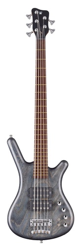 [GPS1485 03PA ASH FR] Warwick Pro Series Nirvana Black Transparent Satin Corvette 5 String Bass