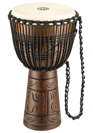 [HDJ17-XL] Meinl 13" Rope Tuned Headliner Series Wood Djembe - Artifact Series