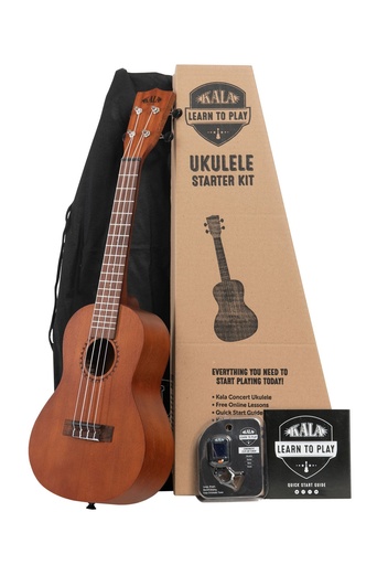 [KALA-LTP-C] Kala Learn To Play Ukulele Concert Starter Kit