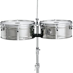 [LC1STS] Meinl 14"&15" Luis Conte Timbales - Stainless