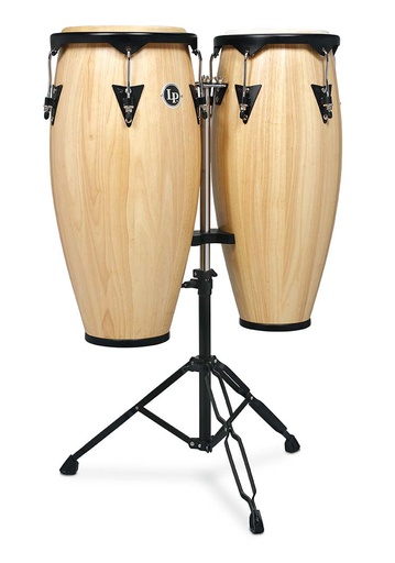 [LP646NY-AW] LP City 10"-11" Set Oak Natural Satin with Double Stand