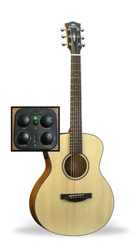 [M3-130A] Kepma M3-130A Natural Matte Mini Guitar
