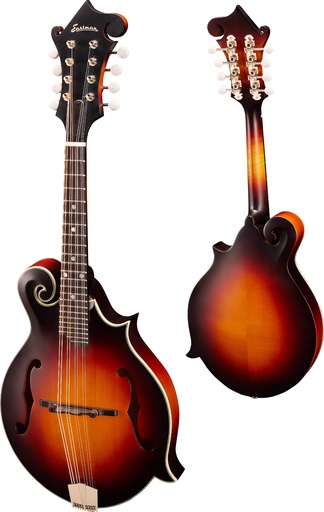 [MD315E-SB] Eastman MD315 F-Style Acoustic-Electric Mandolin Sunburst - Spruce/Maple
