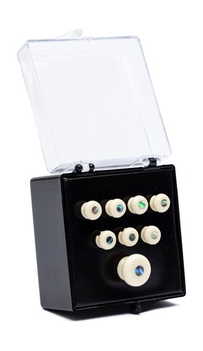 [MG-18APP45] Martin Pearl Inlaid Bridge & Endpins-White