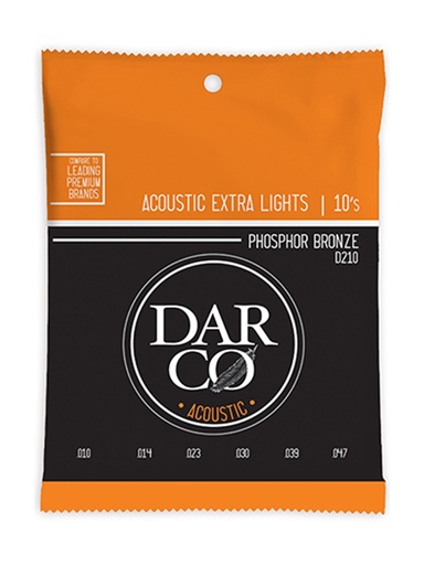 [MG-41Y18D230] Darco Acoustic Guitar Strings Phosphor Bronze - Medium