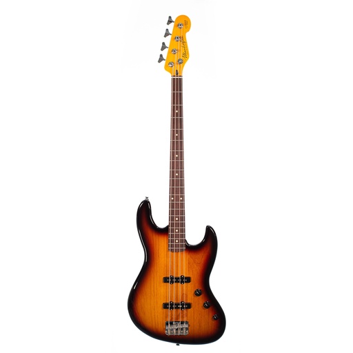 [MH-BURST] Manhattan Prestige Session One Bass Guitar - 3 Tone Burst