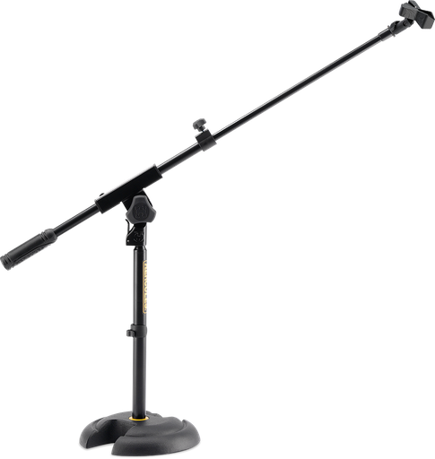 [MS300B] Hercules Low Profile Straight Microphone Stand with EZ Mic Clip