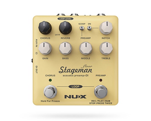 [NUX-NAP-5] NUX Stageman Floor Acoustic Preamp & DI (NAP-5)