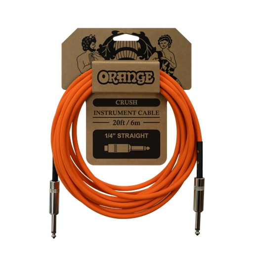 [ORG CA036] Orange Crush 20ft Instrument Cable STR/STR