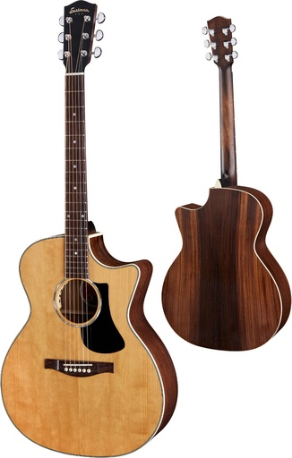 [PCH2-GACE] Eastman PCH2 Grand Auditorium Acoustic-Electric Guitar Natural - Sitka Spruce/Laminated Rosewood