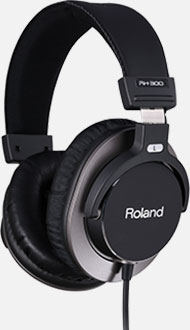 [RH-300] Roland RH-300V V-Drum Stereo Headphones