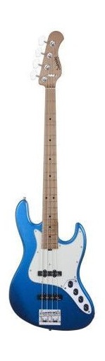 [SMX21VJ4 J2M OKU FR] Sadowsky MetroExpress 4-String J/J Bass - Maple Metallic Ocean Blue