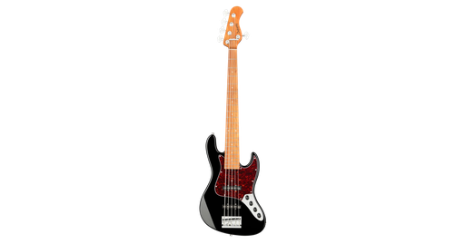 [SMX21VJ5 23M OKU FR] Sadowsky MetroExpress 5-String J/J Bass Roasted Maple - Gloss Black