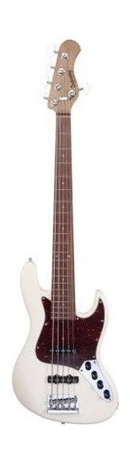 [SMX21VJ5 28R OKU FR] Sadowsky MetroExpress 5-String J/J Bass - Morado Olympic White