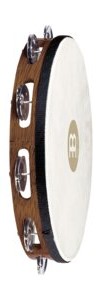 [TAH1AB] Meinl Traditional - Headed 10" 1 Row Tambourine
