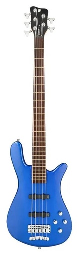 [WRB1545 32PA CAR FR] Warwick RockBass Streamer LX 5-String Blue Metallic High Polish