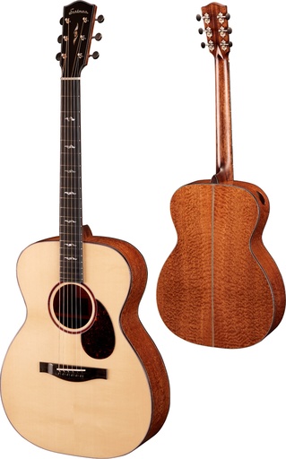 [L-OM-QS] Eastman L-OM-QS European Spruce-Quilted Sapele