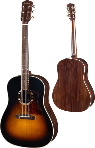 [E20SS-TC] Eastman E20 Sloped Shoulder Dreadnought Acoustic Guitar Sunburst Thermo Cure - Adirondack Spruce/Rosewood
