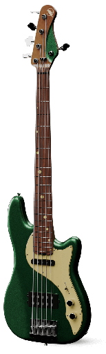 [CCG-GAL5-MFG] Cave & Canary Galaxia 5-String - Metallic Forest Green