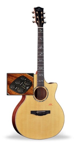 [GA1-130A] Kepma GA1-130A Grand Auditorium Acoustic-Electric Guitar