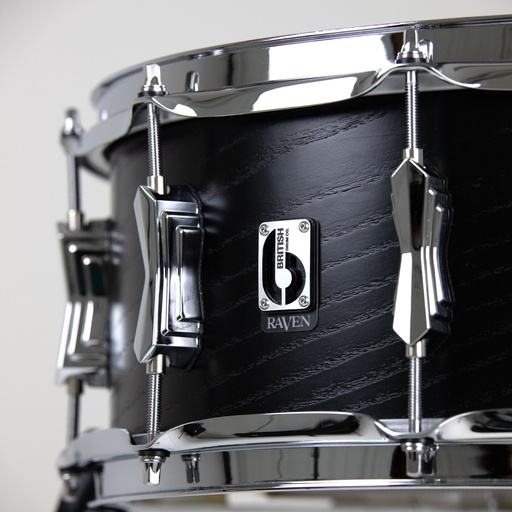 [RAV-14-6-SN-U] British Drum Co. Raven Series 6x14 Snare Drum