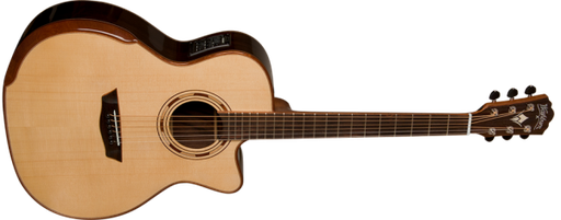 [WCG25SCE-O-U] Washburn G25SCE Comfort Deluxe Grand Auditorium Guitar