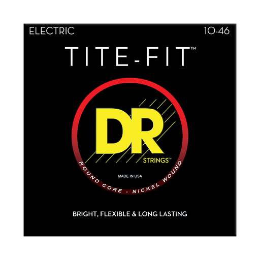 [MT-10] DR Strings Tite-Fit Nickel Plated Electric Strings Medium 10-46