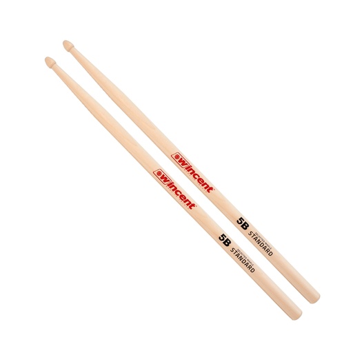 [W-5BM] Wincent 5B Maple Standard Taper Drumsticks