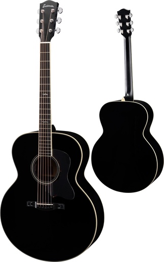 [AC330E-BK] Eastman AC330E Black Jumbo Sitka-Mahogany