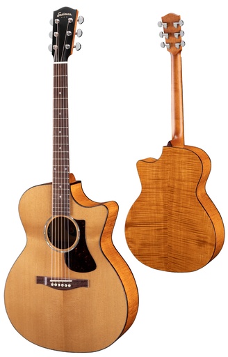 [PCH3-GACE-AB] Eastman PCH3-GACE Amberburst Grand Auditorium Sitka-Layered Maple