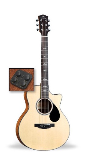 [FCM-SMA] Kepma FC Mini Sitka Spruce Mahogany - Acoustifex