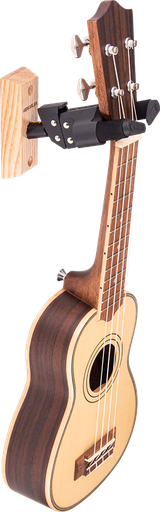 [USP10WB] Hercules Autogrip Wood Base Wall Mount Ukulele Hanger