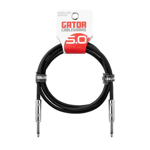 [GCWB-INS-05] Gator Backline 5 Foot Straight to Straight Instrument Cable